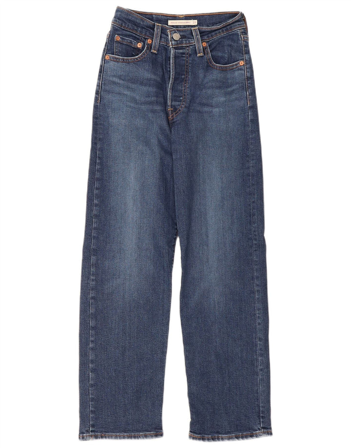 Levi's Jean Droit Ribcage Femme W23 L27 Bleu Coton