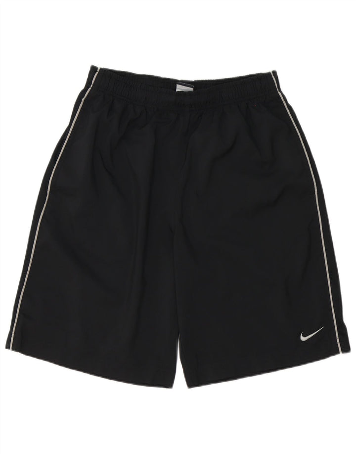 Nike Short de sport Dri Fit pour homme en polyester noir moyen