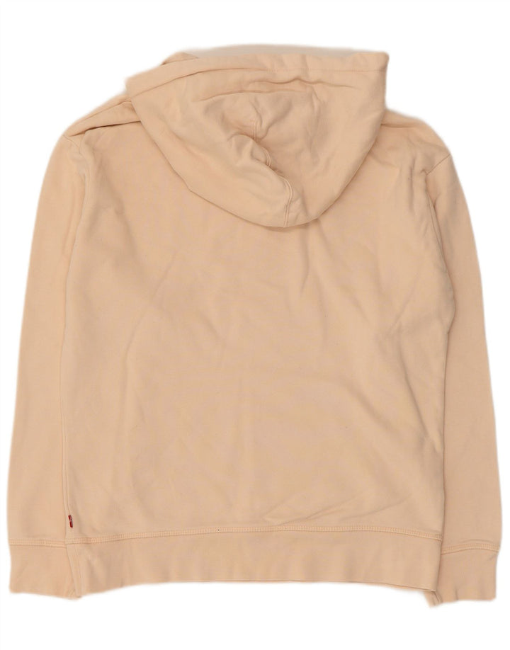 Levi's Pull à capuche pour homme en coton beige Small