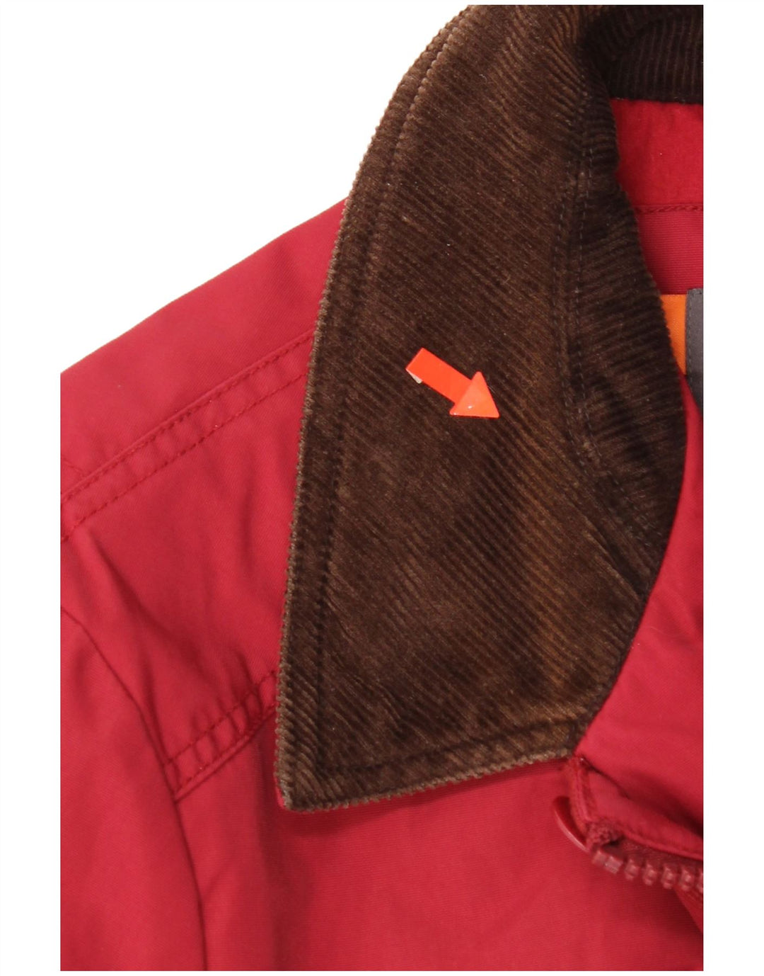 Ben Sherman Veste utilitaire pour homme UK 40 Large Rouge