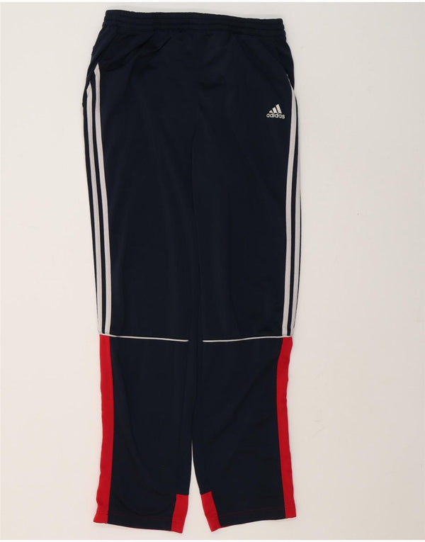 Adidas Pantalon de survêtement pour homme UK 44/46 Large Bleu marine Colourblock