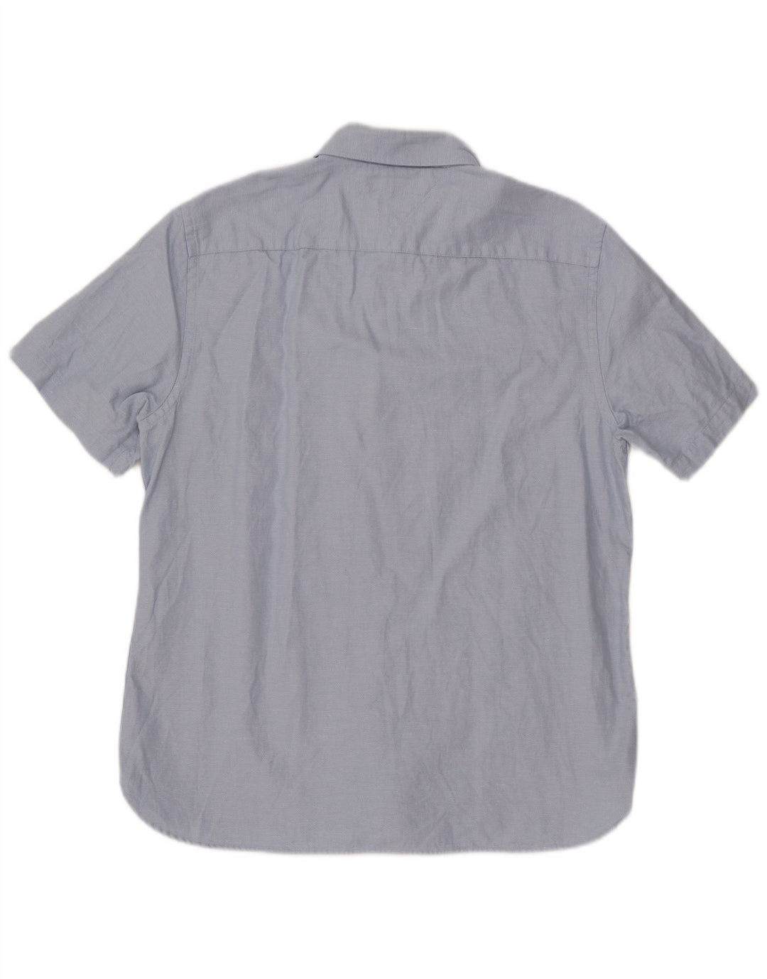 TOMMY HILFIGER Chemise à manches courtes homme XL Bleu Coton