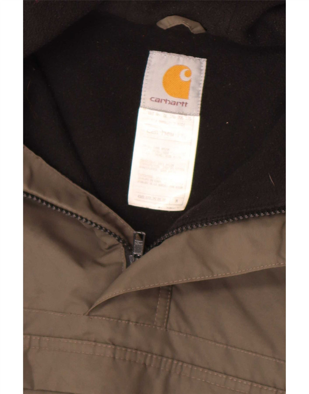 Carhartt Veste Anorak à capuche pour homme UK 38 Nylon gris moyen