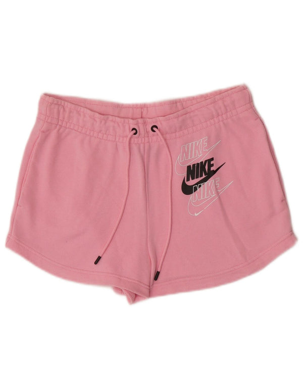 Nike Short de sport graphique pour femme UK 10 Petit Rose