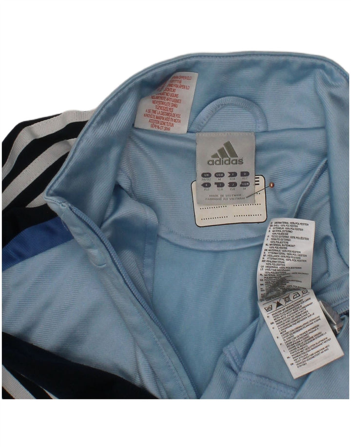 ADIDAS Veste de Survêtement Garçon 11-12 ans Bleu Colorblock Polyester