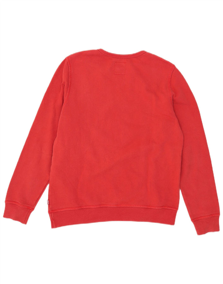 Levi's Sweatshirt Graphique Garçon 15-16 ans Rouge Coton