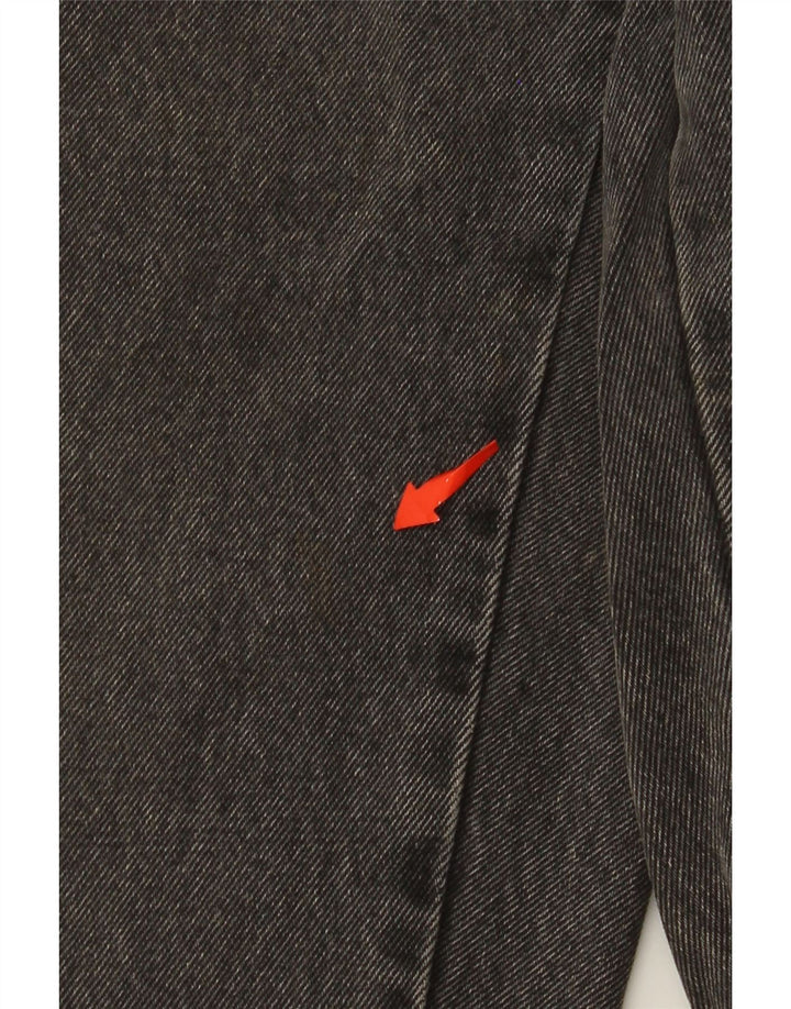 VINTAGE Jean fuselé femme W32 L30 Gris