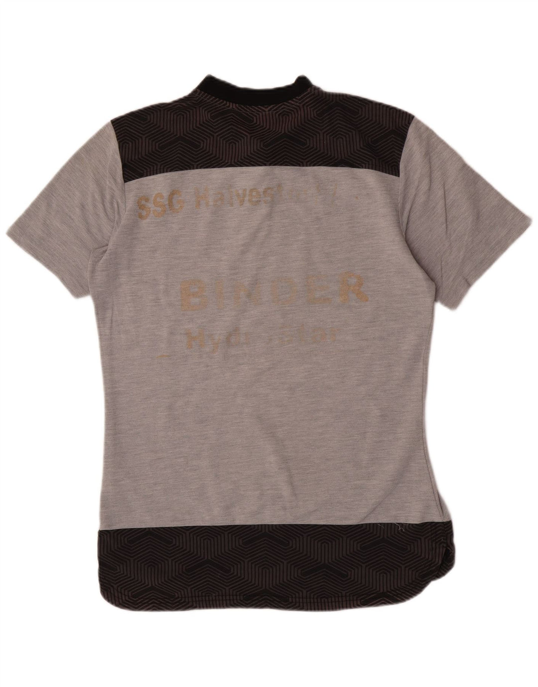Puma Tee-Shirt Graphique Homme Gris Moyen Colourblock Cotton