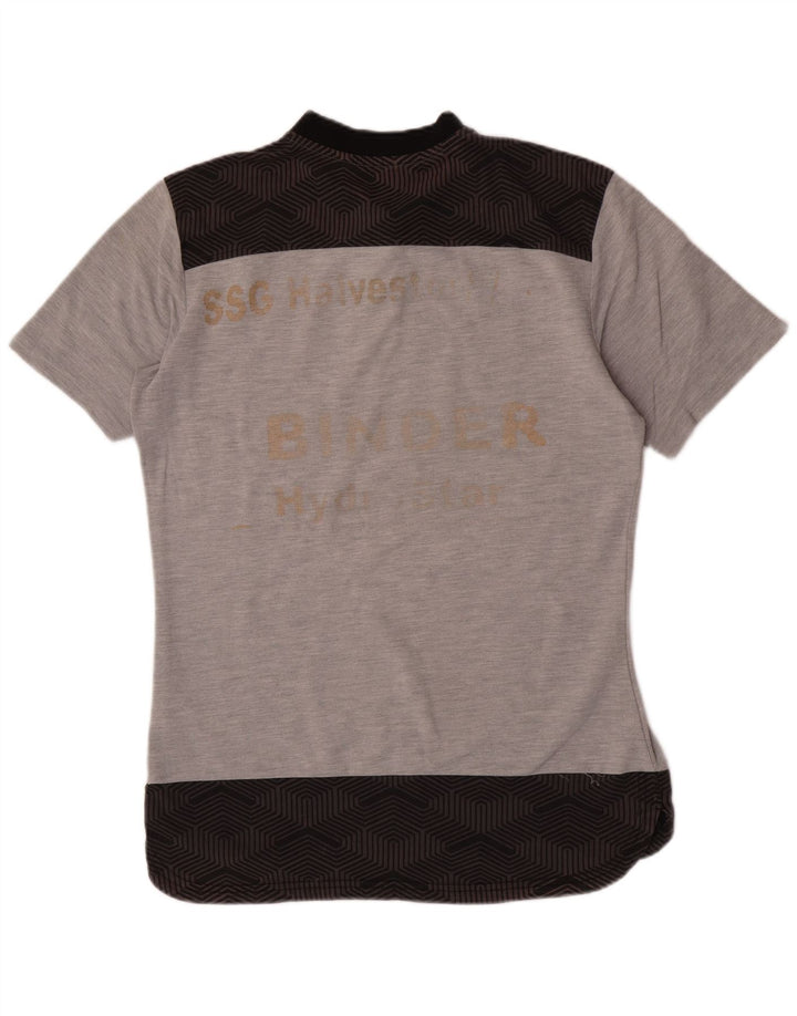 Puma Tee-Shirt Graphique Homme Gris Moyen Colourblock Cotton