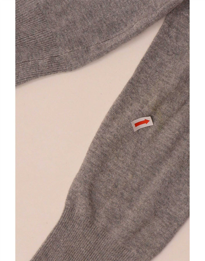 Marks & Spencer Pull cardigan extensible pour femme UK 10 Petit gris moucheté
