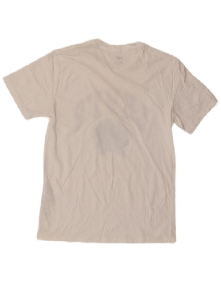 Levi's Tee-Shirt Graphique Homme Blanc Moyen Coton
