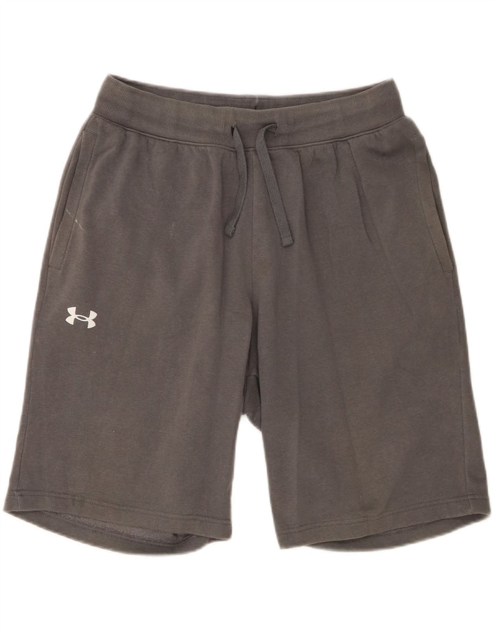 Under Armour Short de Sport Homme Grand Gris Coton