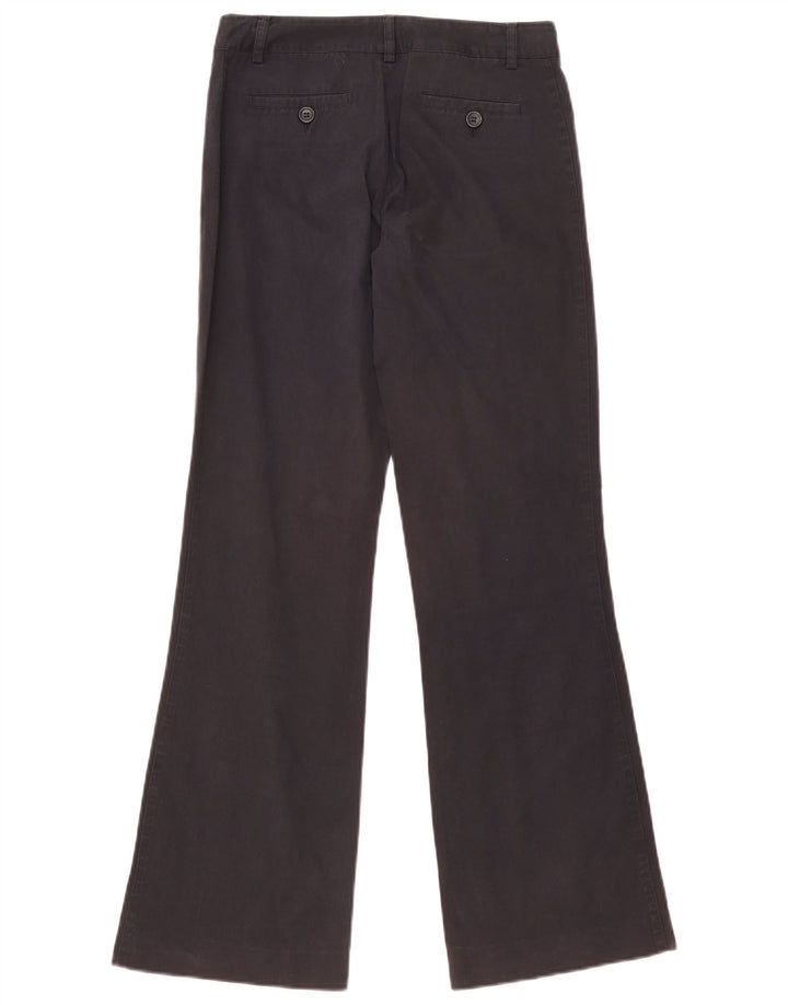 Massimo Dutti Pantalon décontracté bootcut pour femme EU 38 Small W28 L31 Bleu marine