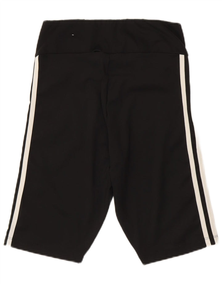 ADIDAS Short de sport pour femme UK 12 Medium Noir Polyester