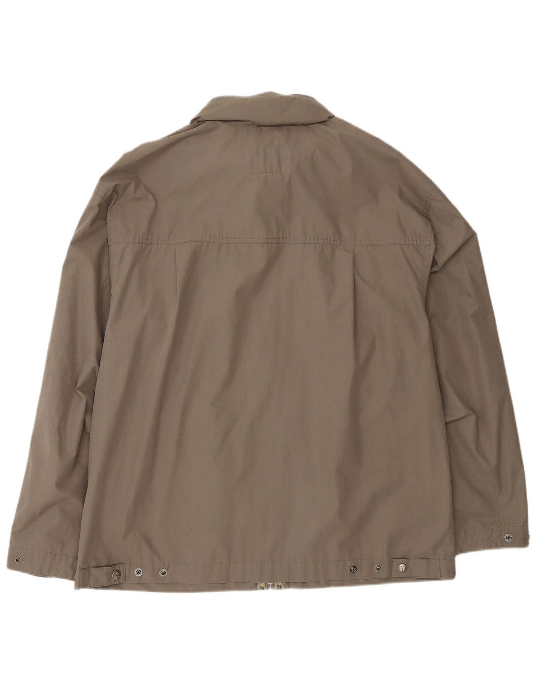 Jack Wolfskin Veste utilitaire à capuche pour homme UK 40 Large Gris Polyester