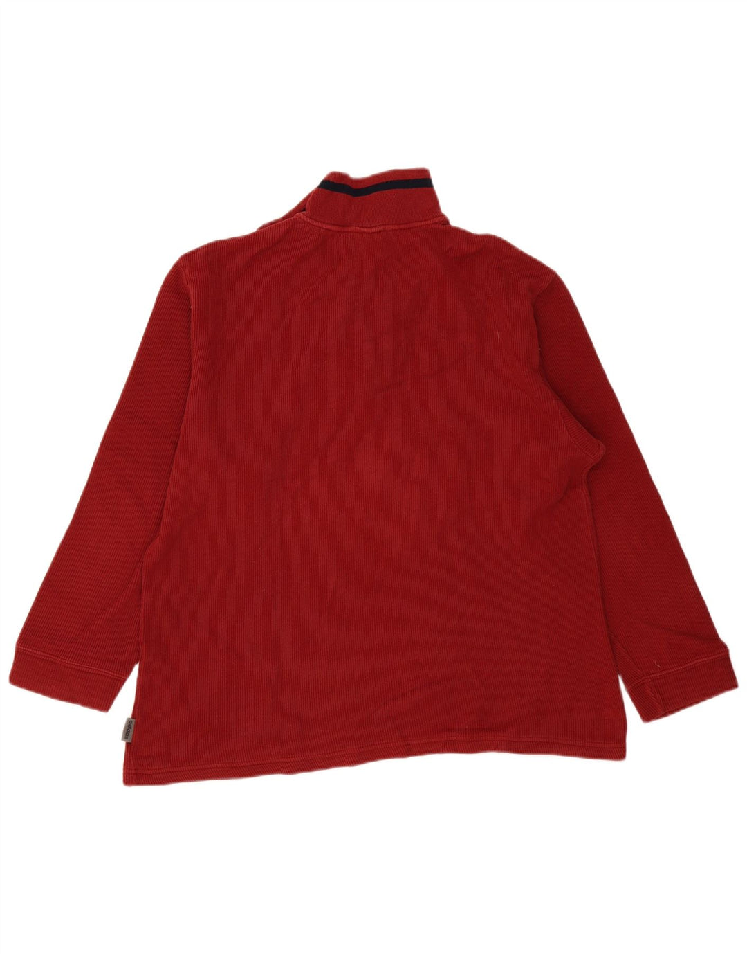 Adidas Sweat-shirt à col zippé pour homme Rouge moyen