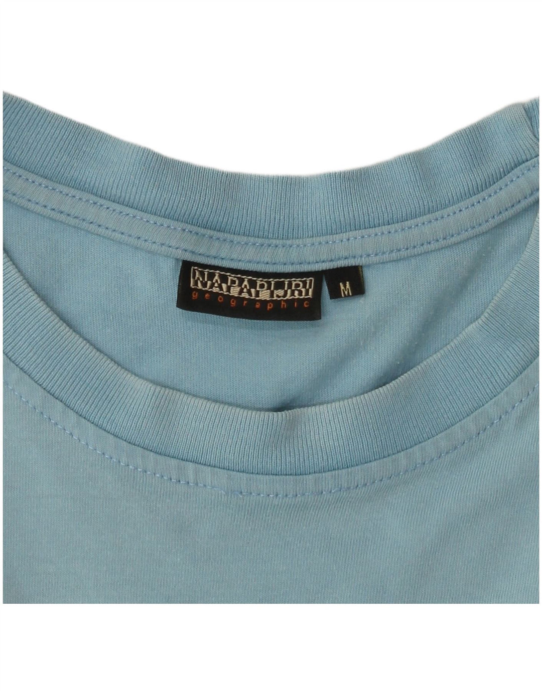 NAPAPIJRI Tee-Shirt Geographic Homme Bleu Moyen