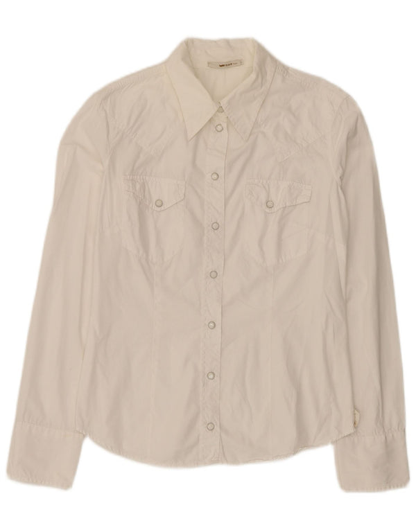Gas Chemise Femme UK 14 Grand Blanc
