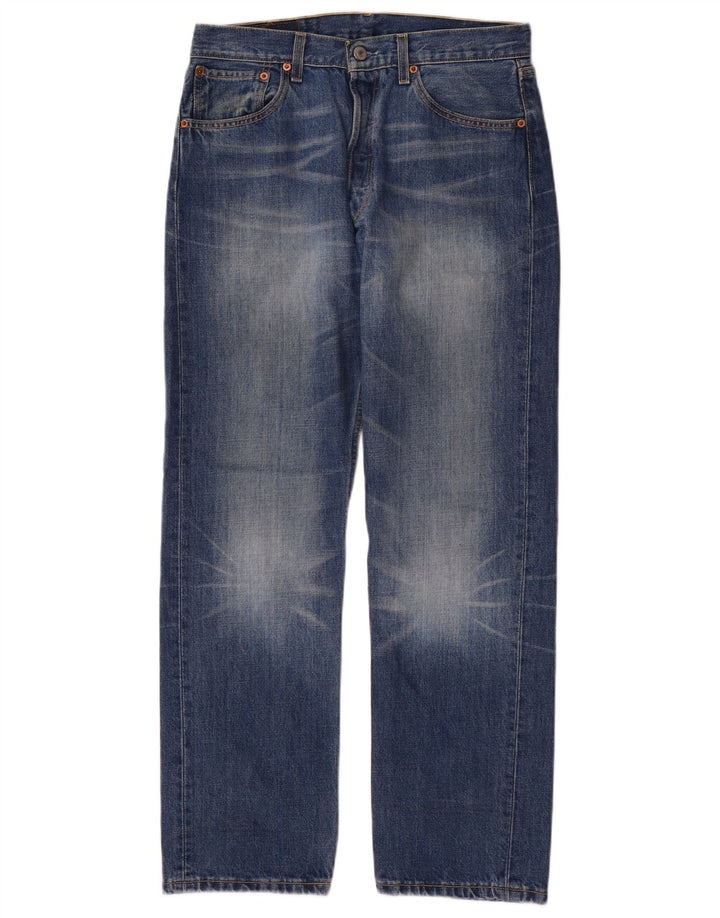 Levi's Jean Droit 501 Homme Bleu W32 L30 Coton