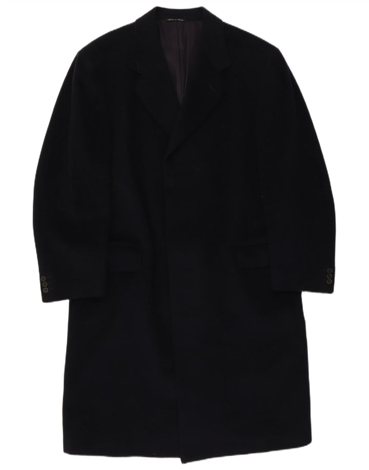 Canali Manteau Homme IT 54 2XL Bleu Marine Laine Classique