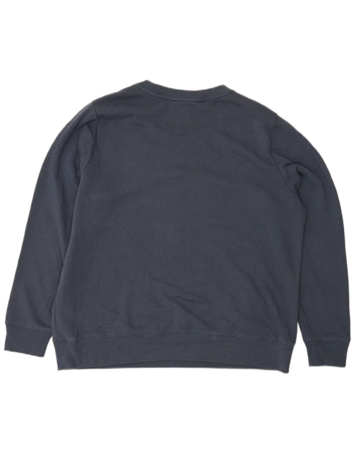 Marks & Spencer Sweat-shirt graphique pour femme UK 16 Large Bleu marine
