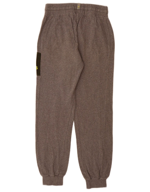 Adidas Pantalon de survêtement pour homme Joggers UK 36/38 Petit Gris Coton