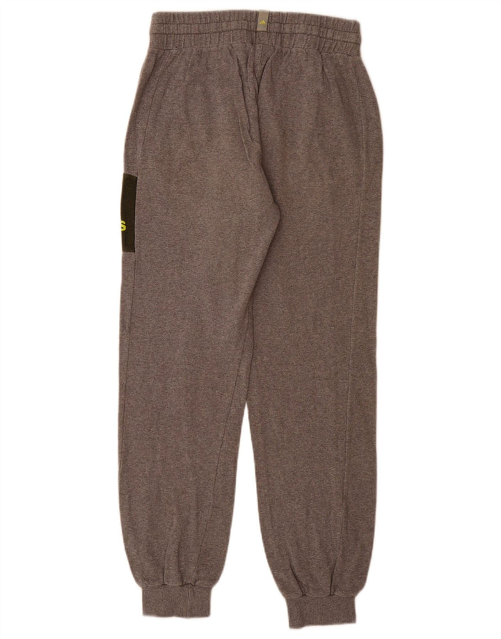 Adidas Pantalon de survêtement pour homme Joggers UK 36/38 Petit Gris Coton