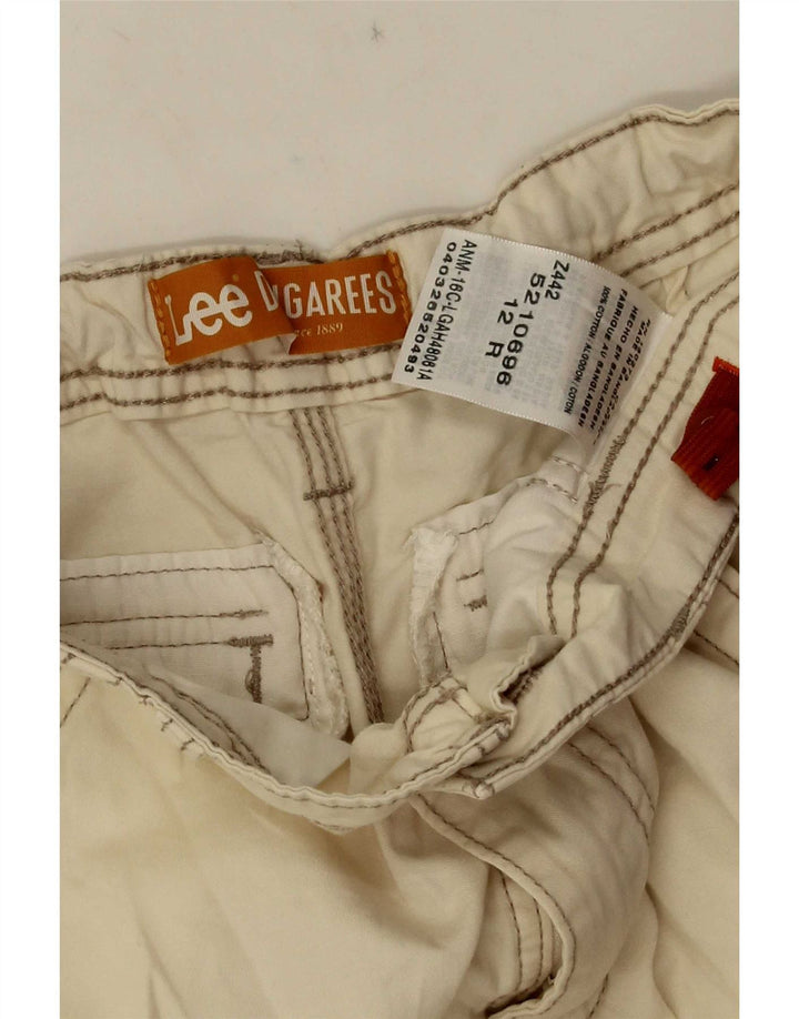 Lee Short Cargo Garçon 11-12 ans W24 Coton Beige