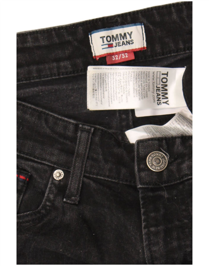 Tommy Hilfiger Jean Slim Homme W32 L32 Noir Coton