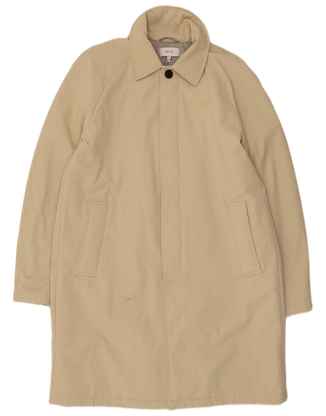 Reiss Manteau Homme UK 42 XL Beige Polyamide