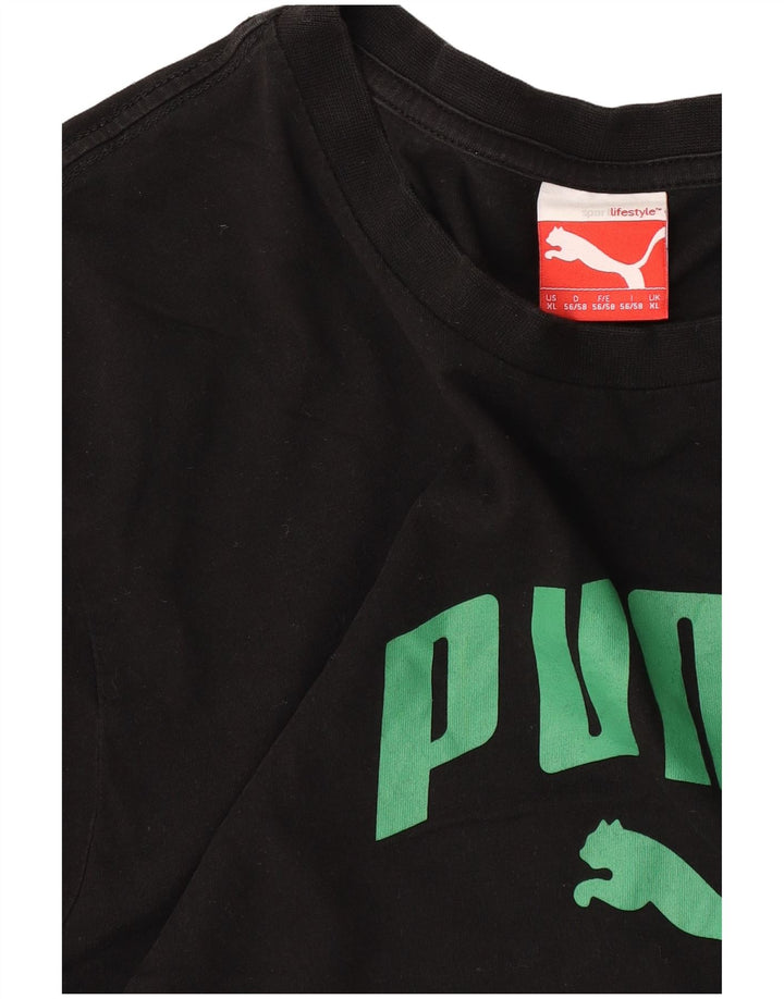 Puma T-Shirt Graphique Homme XL Noir