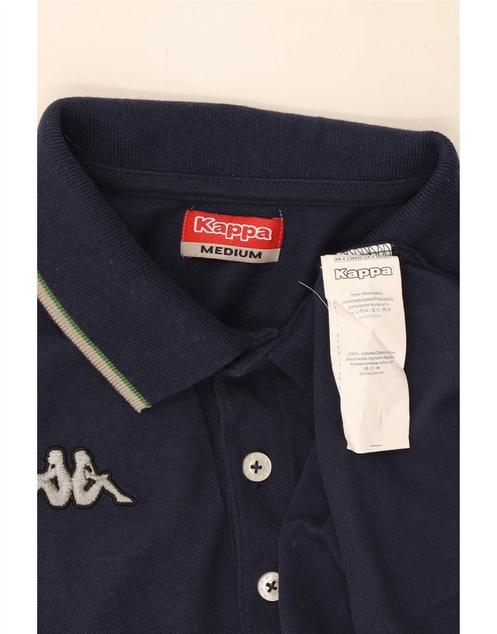 Kappa Polo Homme Bleu Marine Moyen Coton