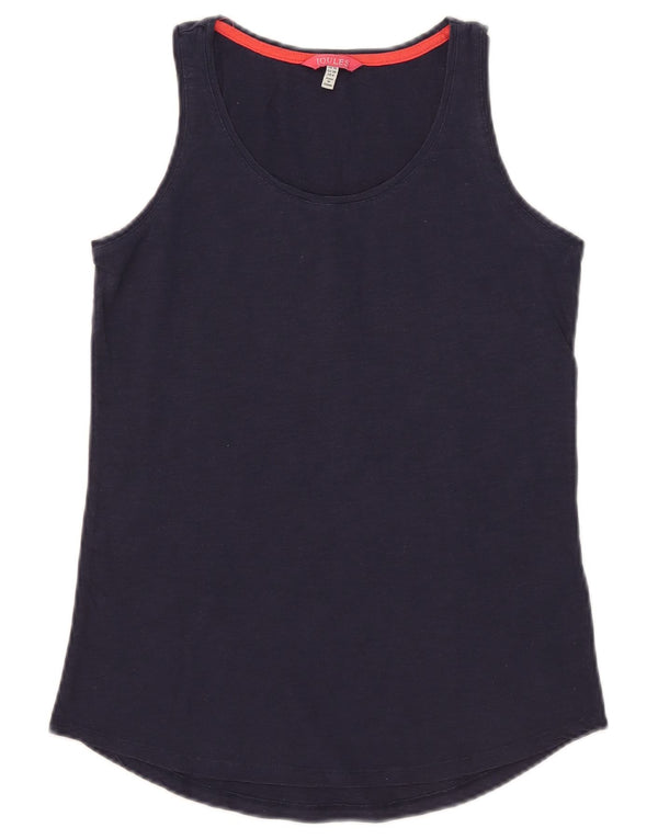 Joules Débardeur Femme UK 10 Small Bleu Marine Coton