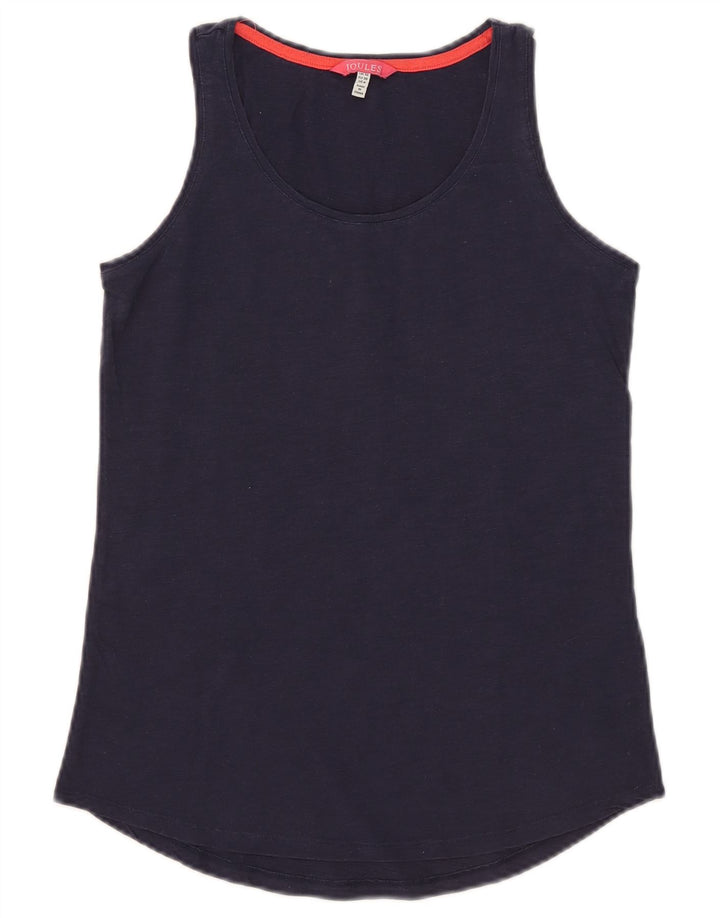 Joules Débardeur Femme UK 10 Small Bleu Marine Coton