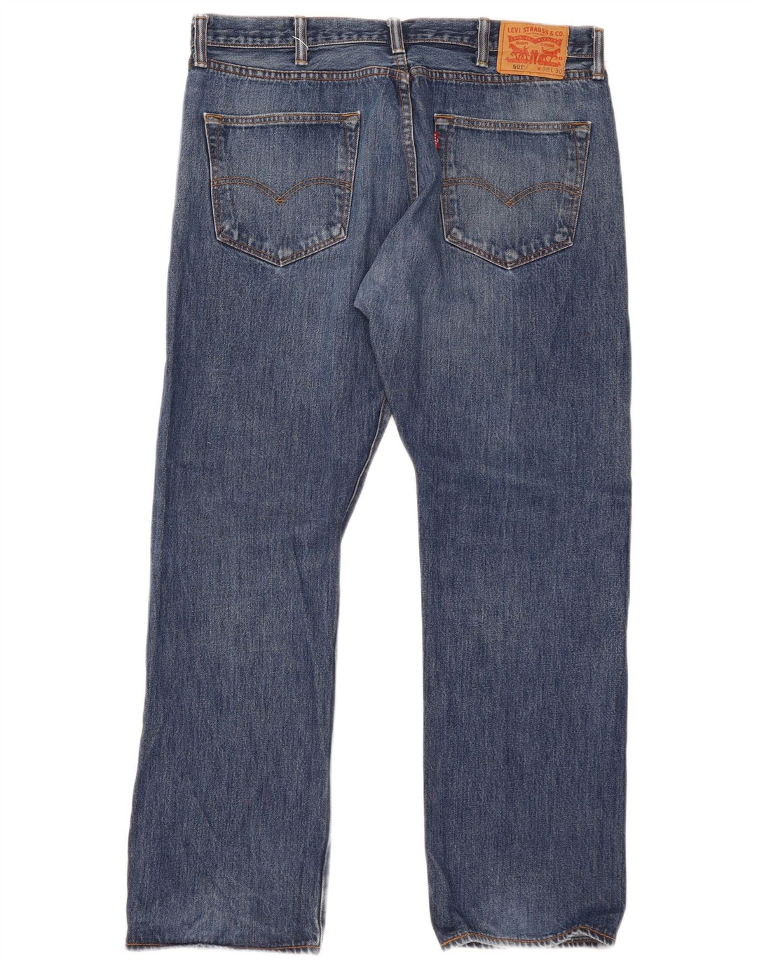 Levi's Jean Droit 501 Homme Bleu W38 L30 Coton