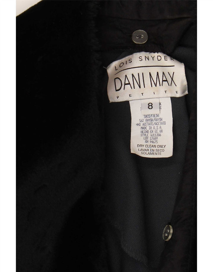 Lois Synder Veste Dani Max Blazer pour femme US 8 Bleu marine moyen