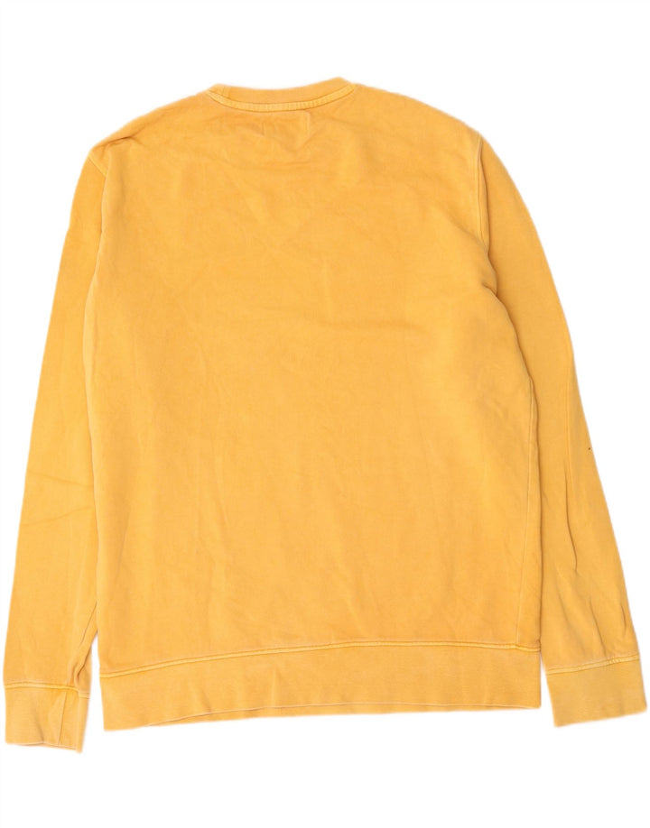 Marks & Spencer Sweat-shirt graphique pour hommes, grand coton jaune