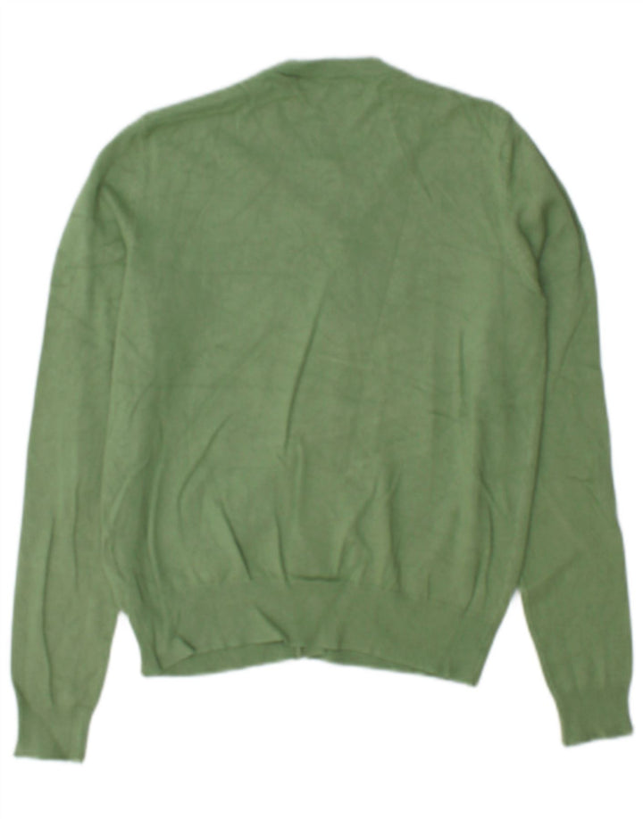 Marks & Spencer Pull Cardigan pour Femme UK 10 Petit Vert