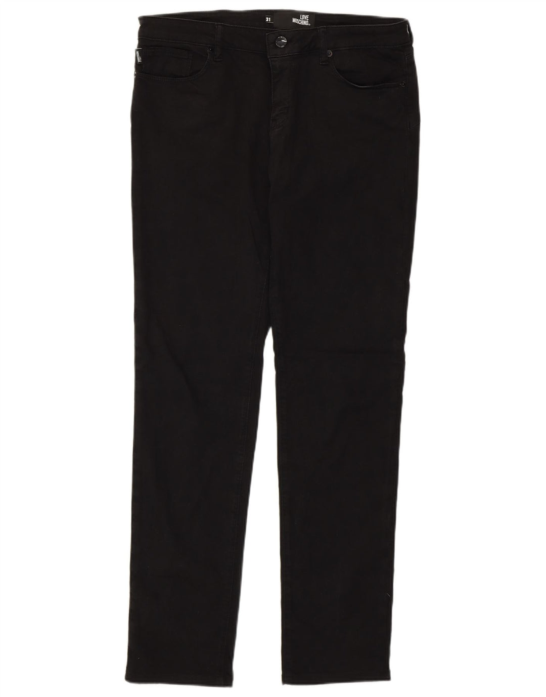 Moschino Jean Slim Femme W31 L30 Coton Noir