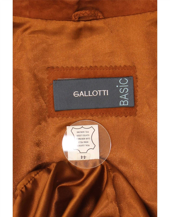 Gallotti Veste en Daim Femme IT 44 Cuir Marron Moyen