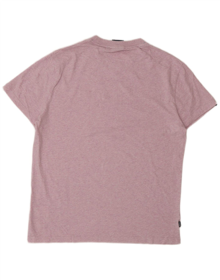 SUPERDRY T-Shirt Homme Top Large Rose Coton
