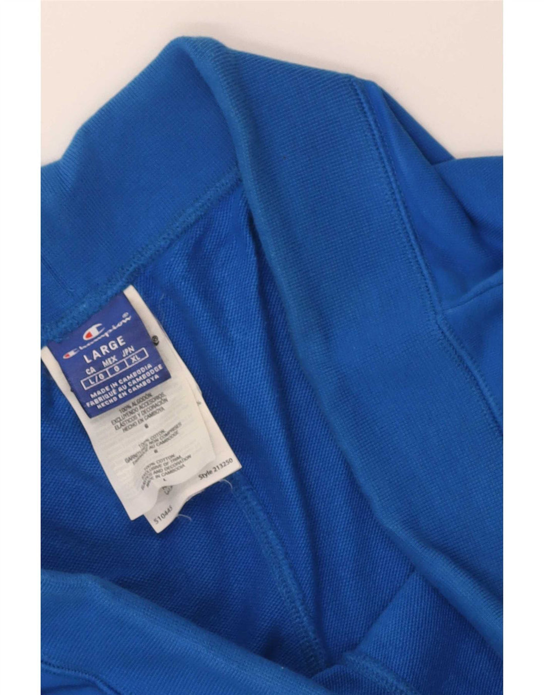 Champion Short de Sport Graphique Homme Grand Bleu Coton