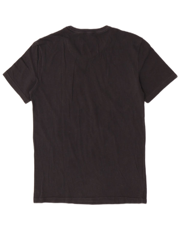 Nike T-shirt Dri Fit pour homme en coton noir moyen