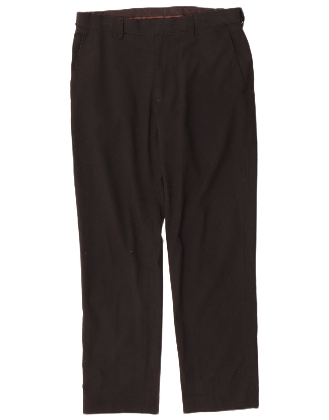 Marks & Spencer Pantalon chino droit coupe droite pour homme W32 L29 Noir