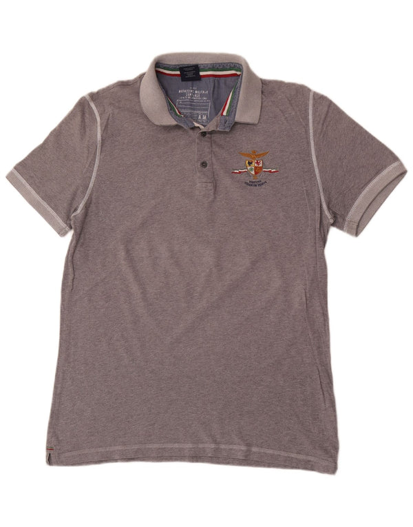 Aeronautica Militare Polo Homme XL Gris Coton