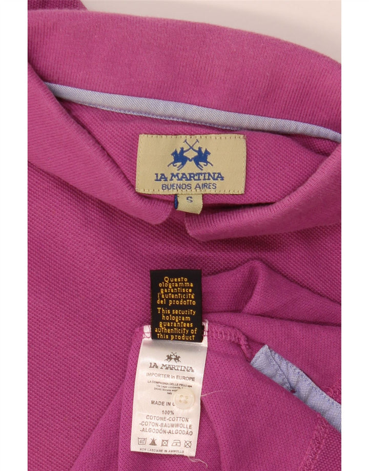 La Martina Polo Homme Petit Rose Coton
