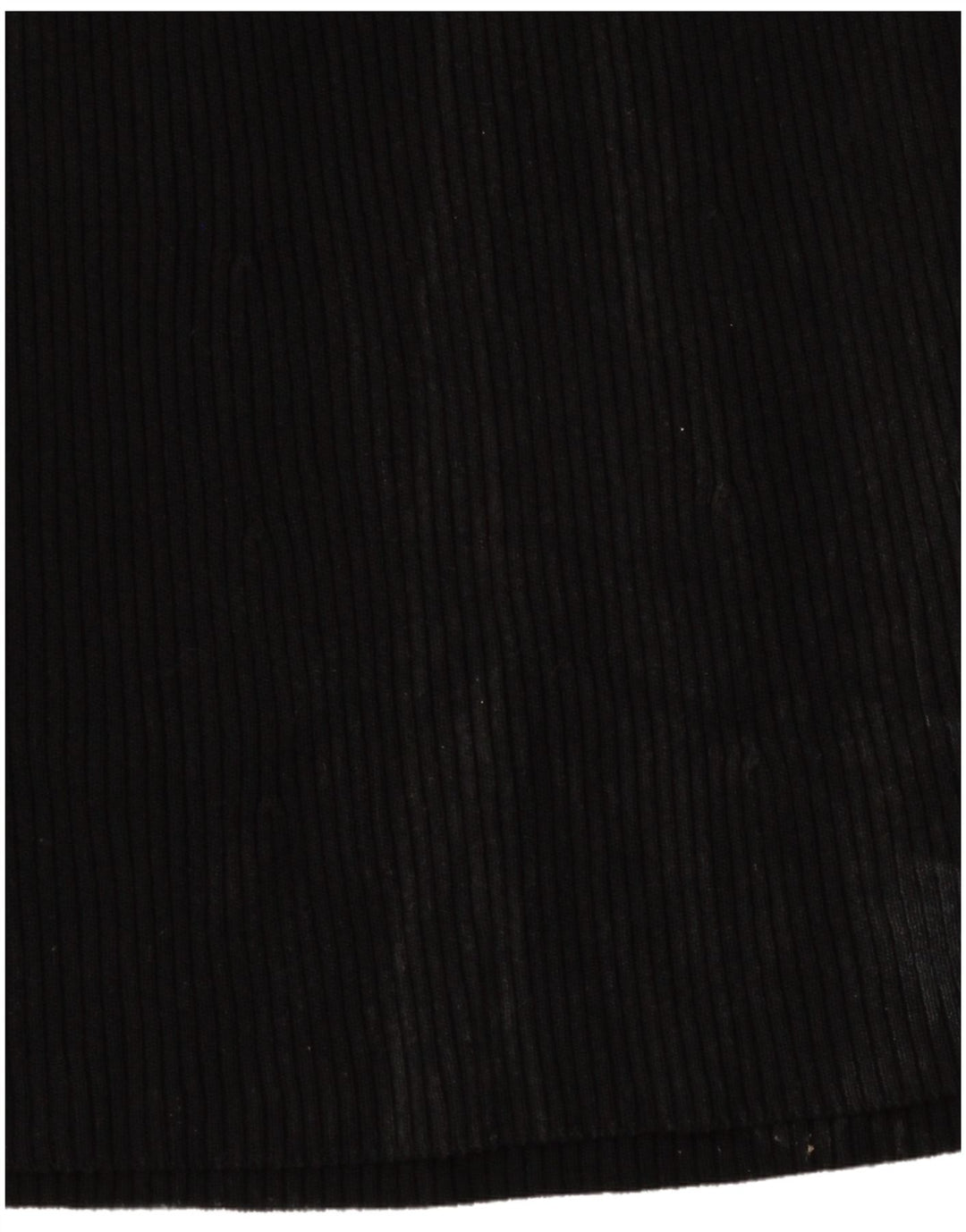 ZARA Femme Robe Pull UK 6 Petite Viscose Noire