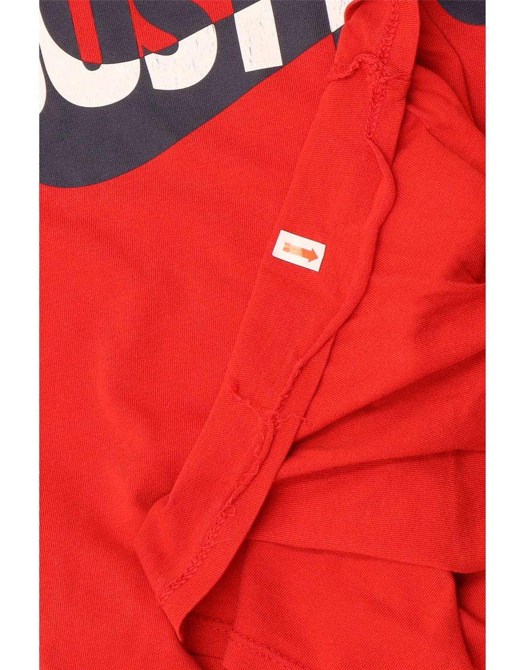 Nike Homme Athletic Cut Graphic T-Shirt Haut Rouge Moyen Coton