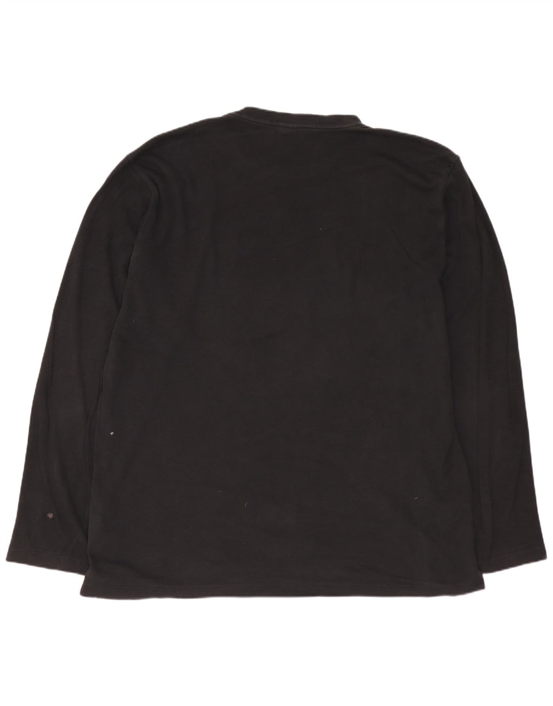 HUGO BOSS Homme Top Manches Longues XL Noir Coton