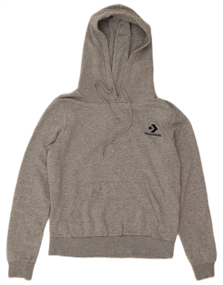 Converse Pull à capuche pour homme Petit Gris Coton